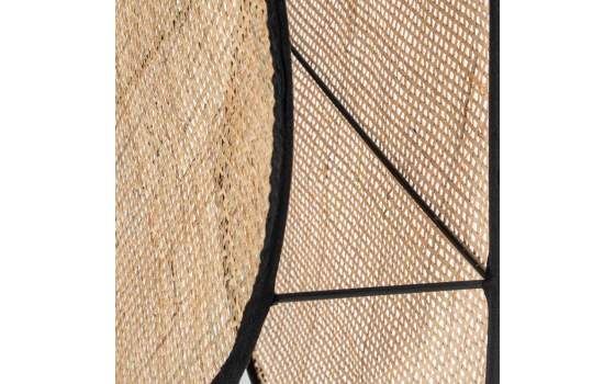 Lampara de Techo Moderna Ratan Natural Serie Addis