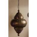 Lampara de Techo Oriental Grande en Cobre Serie Charlotte