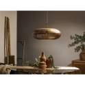Lampara de Techo Oval Cobre Serie Charlotte