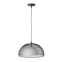 Lampara Techo Rejilla Metalica y Plafon Estilo Industrial Barste