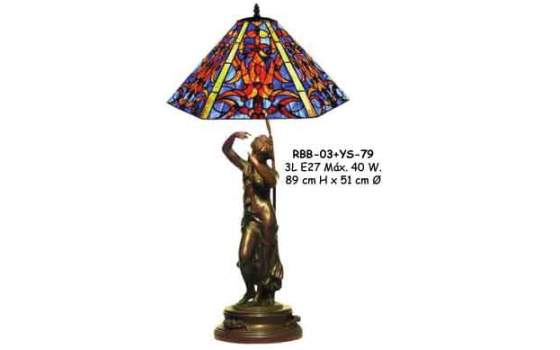 Lampara Figura Tiffany P.23