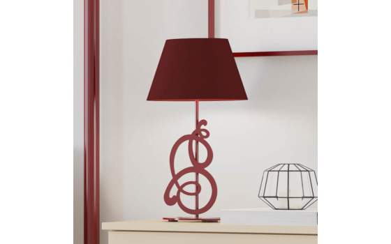 Lampara Mesita Noche Diseño Actual Serie Pilar