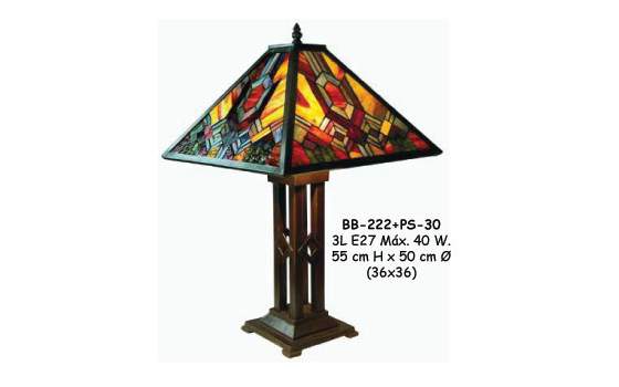 Lampara Picos Tiffany  P.18