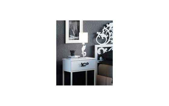 Lampara Pie Diseño Modeno en Forja y Acero Serie  Dayra