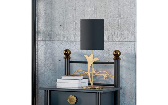 Lampara Pie Mesita Noche en Forja y Acero Serie Angela Lampara Pie Mesita Noche en Forja y Acero Serie Angela