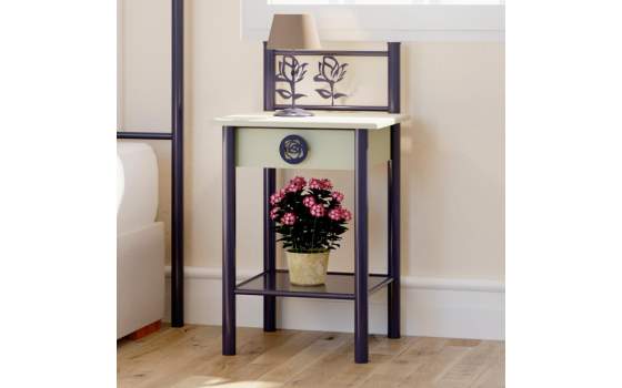 Lampara Pie Moderna en Forja y Acero Serie Rhodesia