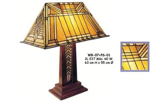Lampara Piramide Tiffany P.19