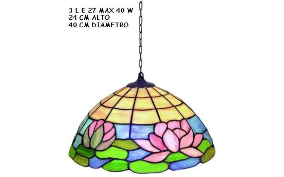 Lampara Salco Tiffany Techo Pag.45