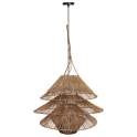 Lampara Techo Diseño Actual Fibras Vegetales de Yute Auier