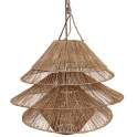 Lampara Techo Diseño Actual Fibras Vegetales de Yute Auier