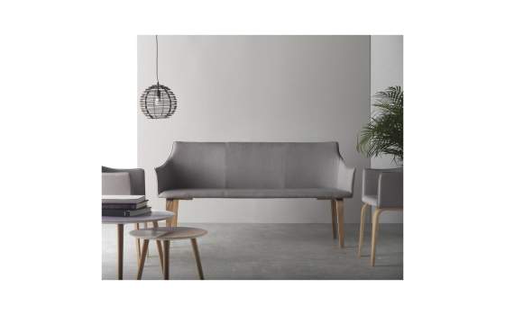 Lampara Techo Globo Tiras de Madera Marron Serie Rarste