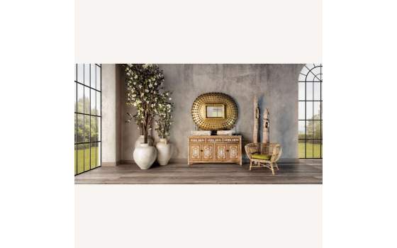 Lavamanos Abstracto de Onix Color Beige Arena Serie Petra