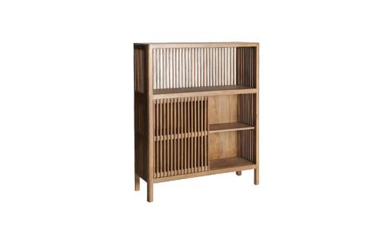 Liberia Salon Enrejada 1 Puerta Corredera Serie Trevoux