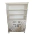 Libreria 2 Cajones 2 Puertas Blanco Decape Industrial Angaran