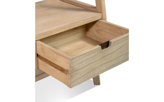 Libreria 2 Cajones 3 Estantes Estilo Nordico Serie Scandi