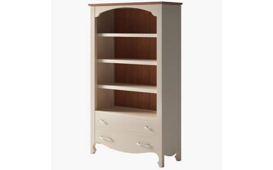 Libreria 2 Cajones Cornisa Alta Provenzal Serie Praga