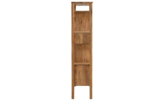 Libreria 2 Puertas Madera Mango Gris Decape Natural Atrade
