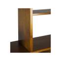 Libreria 4 Cajones 2 Huecos Bicolor Estilo Colonial Nordik