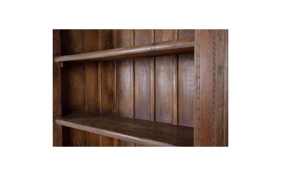 Libreria 4 Estantes Clasica Madera Mango Reciclada Deriast