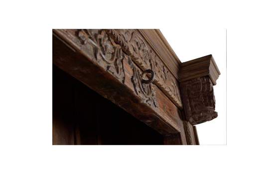 Libreria 4 Estantes Clasica Madera Mango Reciclada Deriast