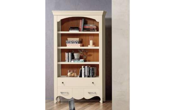 Libreria Clasica Vintage 2 Cajones Bicolor Serie Praga Libreria Clasica Vintage 2 Cajones Bicolor Serie Praga