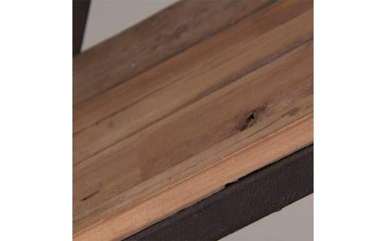 Libreria con Aparador y Escalera Estilo Industrial Meigle