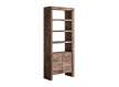 Libreria de Salon en Madera Rustica Reciclada Serie Samsun
