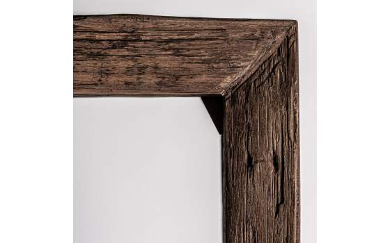 Libreria de Salon en Madera Rustica Reciclada Serie Samsun