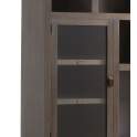 Libreria Escalera Colonial Spartan 2 Cajones 1 Puerta