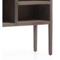 Libreria Escalera Colonial Spartan 2 Cajones 1 Puerta