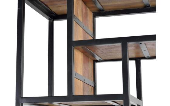 Libreria Estanteria 1 Puerta Abatible y 11 Huecos Serie Adeatas