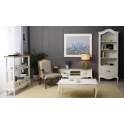 Libreria Estanteria Blanca Decape Vintage Estilo Paris