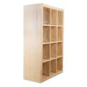 Libreria Estanteria Colonial Actual Blanco Patinado Serie Elisea
