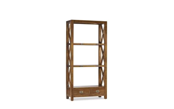 Libreria Estanteria Colonial Star 2 Cajones 3 Estantes