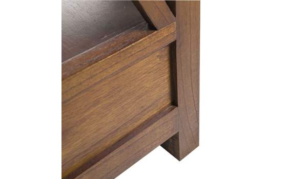 Libreria Estanteria Colonial Star 2 Cajones 3 Estantes