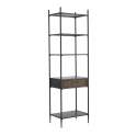 Libreria Estanteria Metalica 5 Estantes 1 Cajon Serie Adenaren