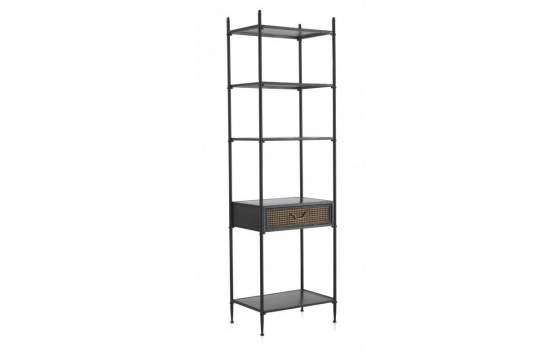 Libreria Estanteria Metalica 5 Estantes 1 Cajon Serie Adenaren