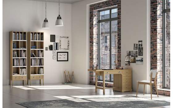 Libreria Estrecha Roble Amkera