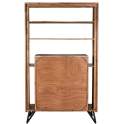 Libreria Industrial 2 Cajones 2 Puertas Madera Acacia Althaus