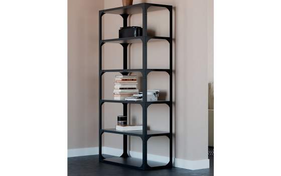 Libreria industrial con 5 Estante en Chapa de Acero Dustriasl