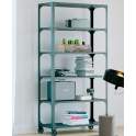 Libreria industrial con 5 Estante en Chapa de Acero Dustriasl