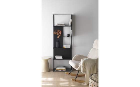 Libreria Industrial Moderna Metal Negro Serie Darostes Libreria Industrial Moderna Metal Negro Serie Darostes