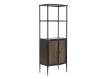 Libreria Metalica Industrial 2 Puertas Negro Bronce Adenaren