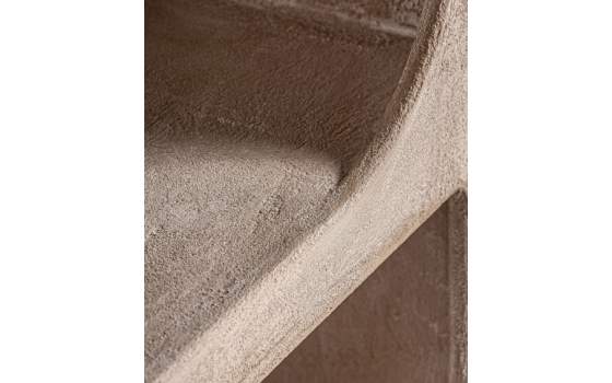 Libreria Moderna Rustica Marron Blanco Roto Serie Aweler