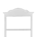 Libreria Salon 4 Estantes Blanca Estilo Clasico Serie Adeaste