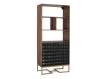 Libreria Salon Actual Madera Mango 2 Puertas Serie Angiot