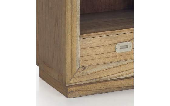 Libreria Salon Colonial 3 Cajones 4 Huecos Serie Merapi