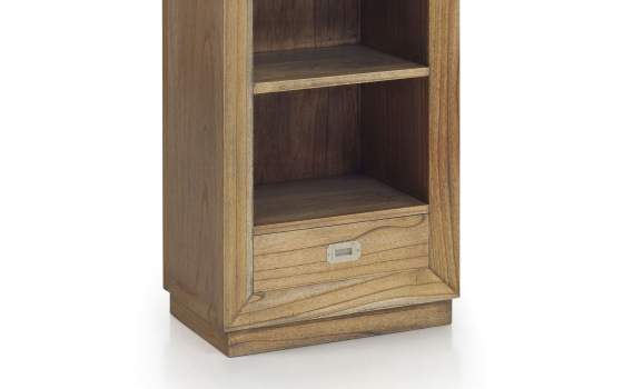 Libreria Salon Colonial 3 Cajones 4 Huecos Serie Merapi