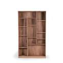 Libreria Salon Madera Acacia Estilo Actual Serie Aratany