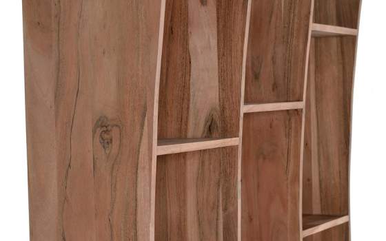 Libreria Salon Madera Acacia Estilo Actual Serie Aratany